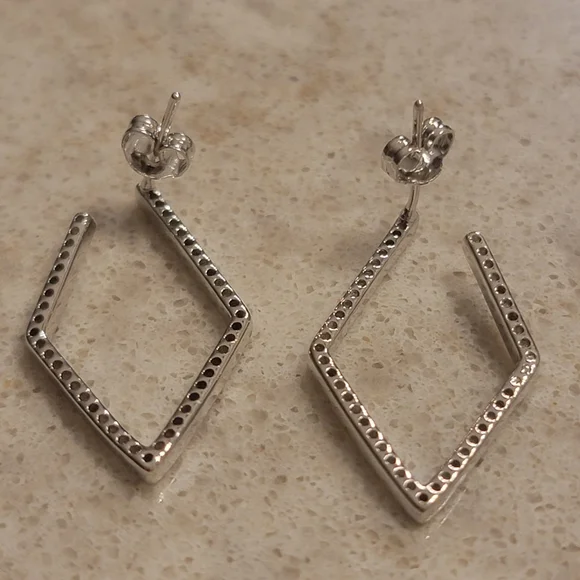 NIB Hoop Earrings Adornia - Picture 6 of 13